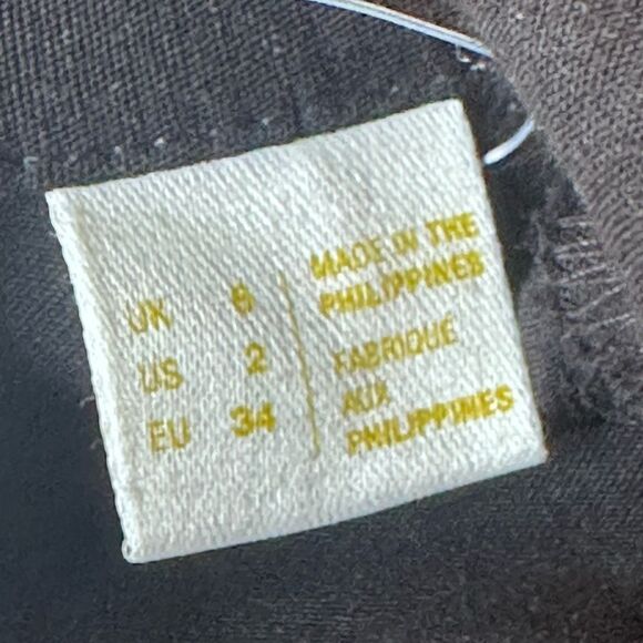 Anthropologie Maeve Collette Jumpsuit in Black Size 2 - Picture 7 of 11